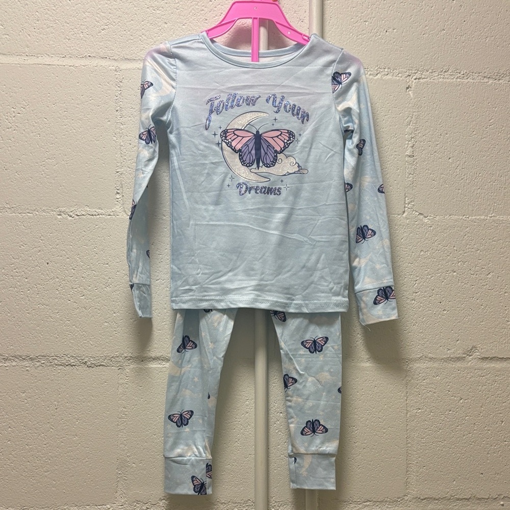 Dreamy Butterfly Kids Pajama Set